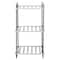 Honey Can Do Gray Tones 3-Tier Tubular Metal Shelf
